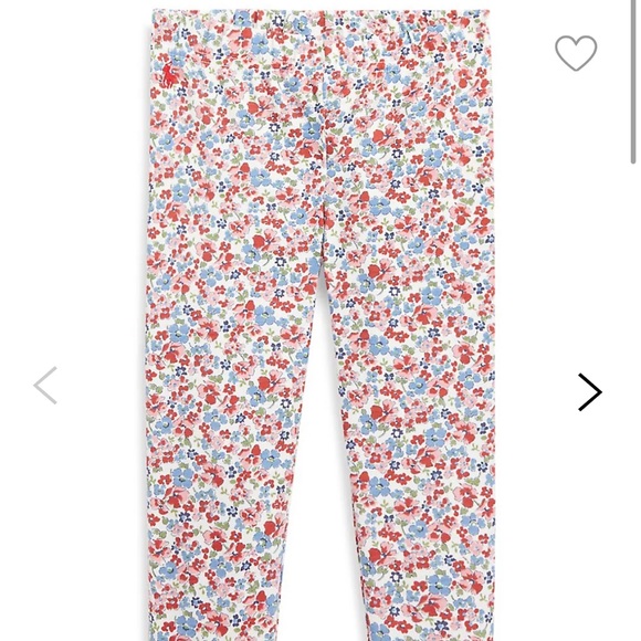Girls’ Ralph Lauren cotton jersey leggings, large (12-14) - Picture 1 of 4